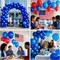 Blue Balloons 145 pcs Royal Blue Party Decorations Different Sizes of 18 12 10 5 Inch Dark Blue Balloons for Balloon Garland or Balloon Arch as Graduation Baseball Patriotic Party Decorations